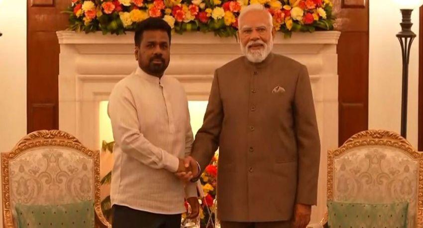 Modi, AKD Hold Bilateral Talks in New Delhi